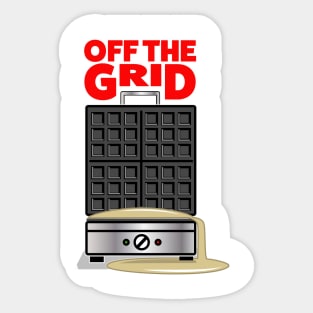 Off The Grid Sticker